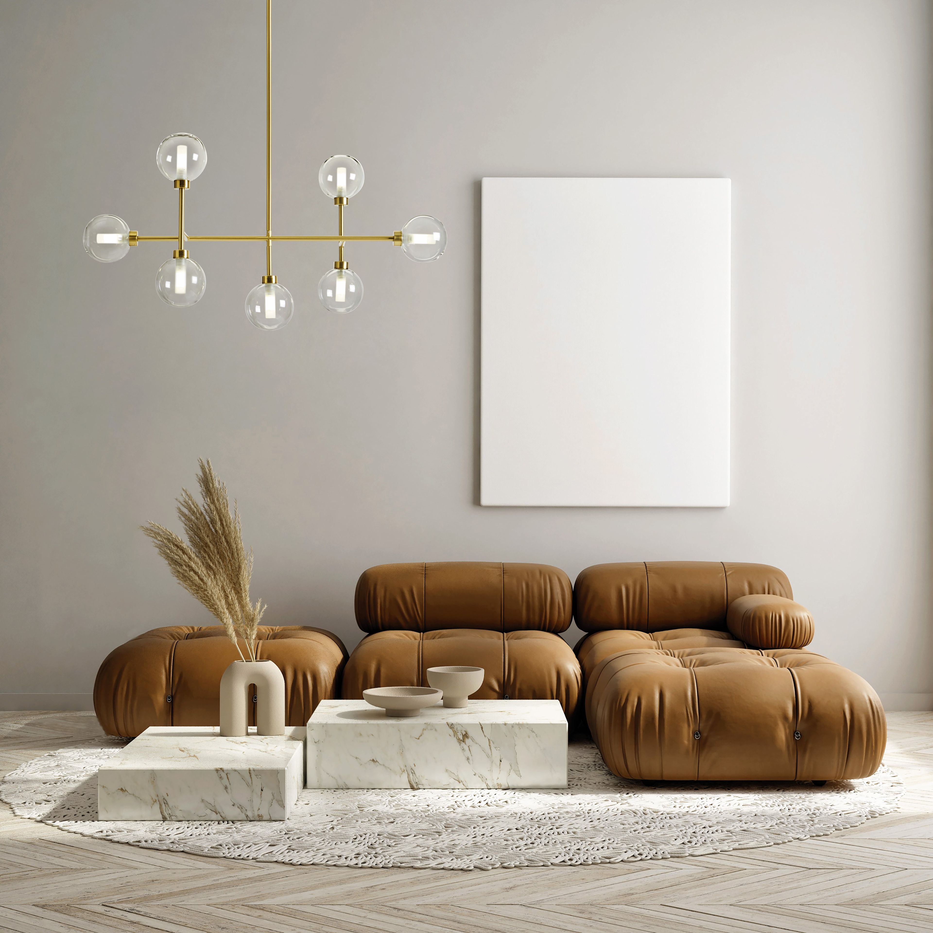 Подвесной светильник из боросиликатного стекла Miloox Dom ARCH-00106066 - Вид №1