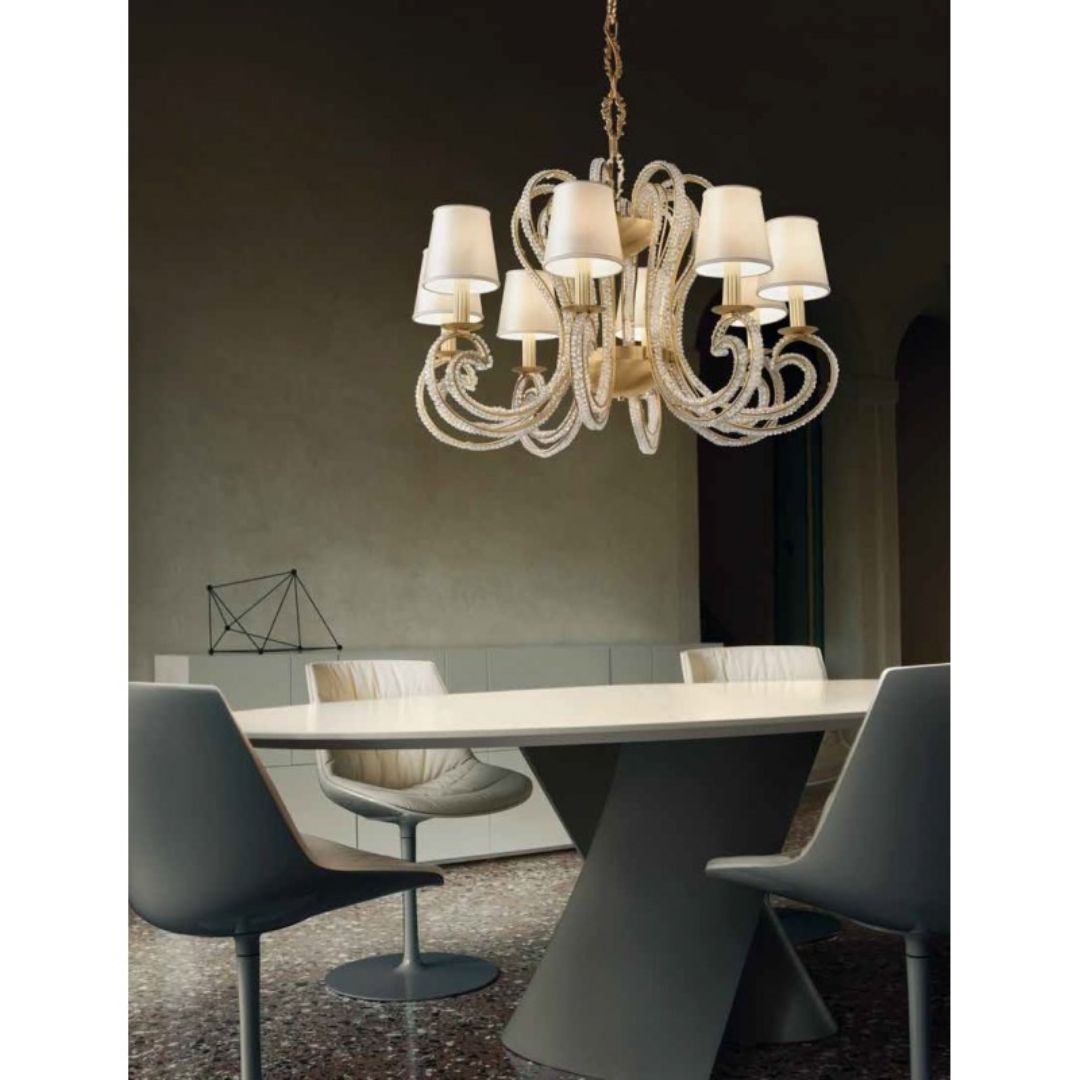 Masiero Cristalis 8 люстра подвесная cristalis8 - Вид №1