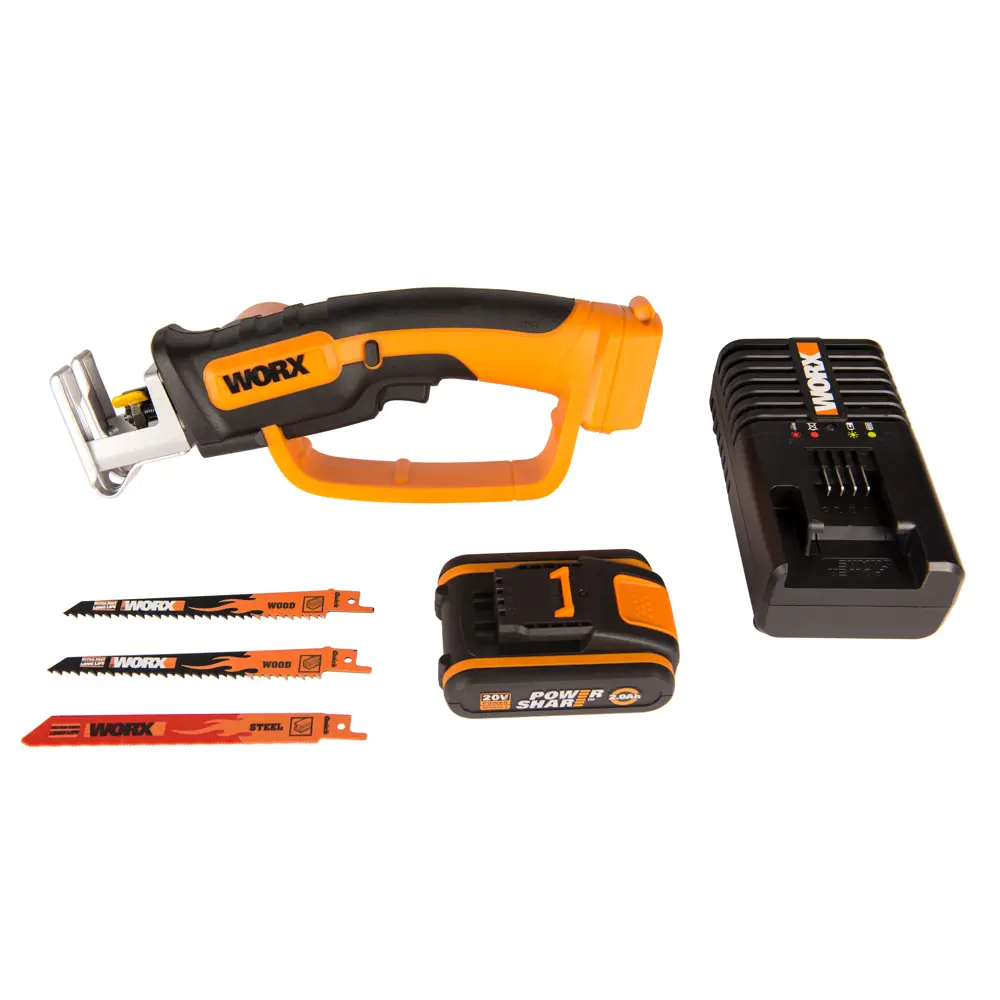 Аккумуляторная сабельная пила WORX WP892E с быстрой сменой оснастки 83739373 STLM-0044168 - Вид №1