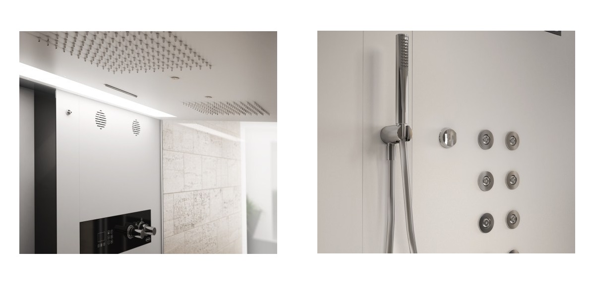 Душевая кабина угловая Frame In2 9448-27219 Dx Jacuzzi 944827219DX - Вид №1