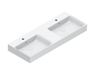 Прямоугольная двойная раковина