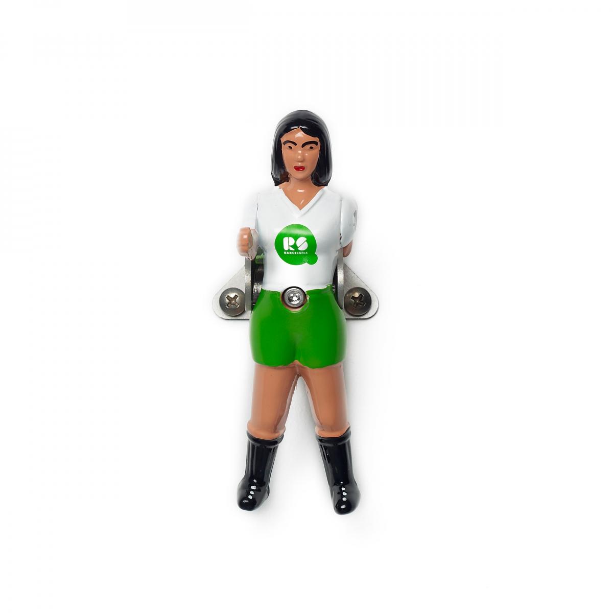 058549 Вешалка 1, футболистка с логотипом RS Barcelona Champions Santreyd 