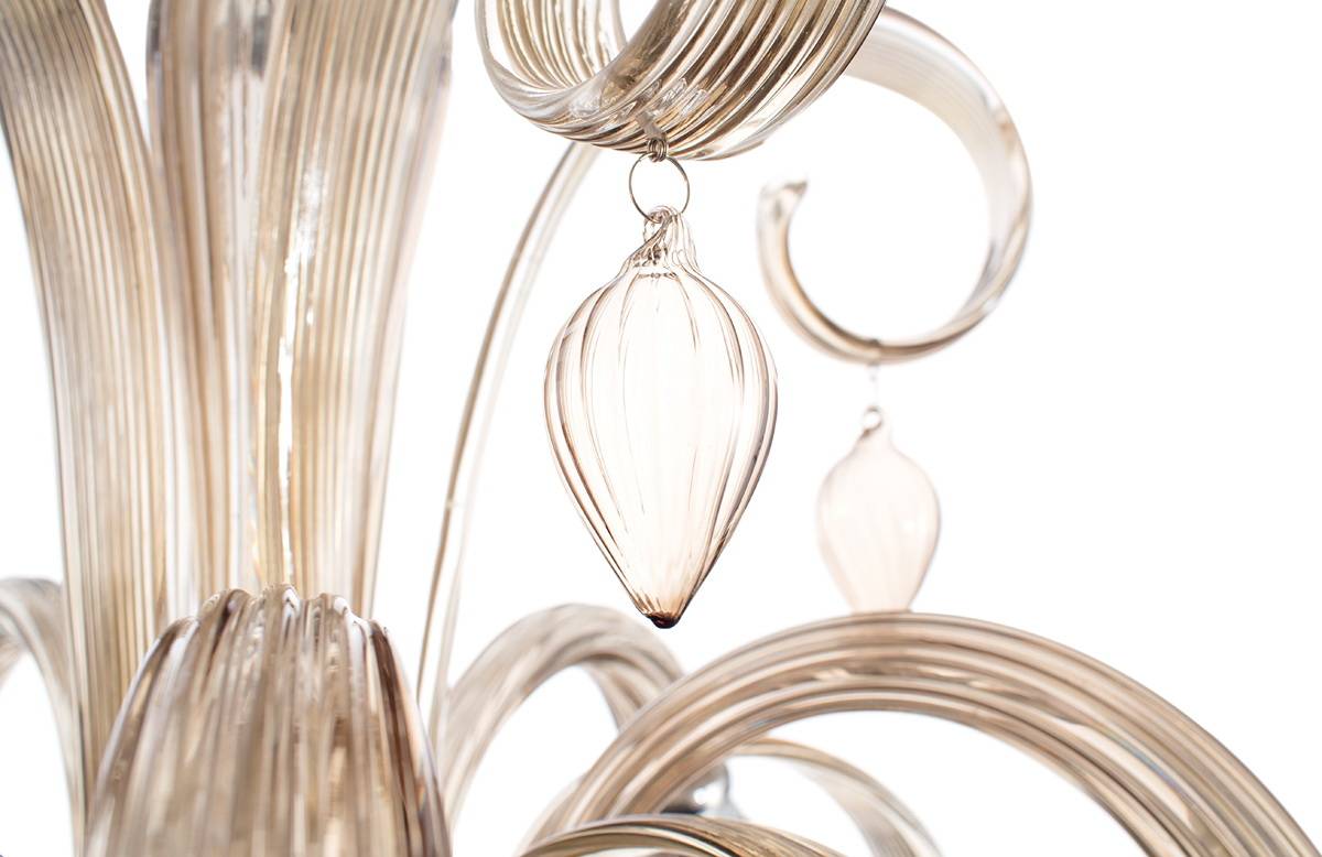 Подвесная люстра Arte Lamp Corno A8070LM-5CC ARTE LAMP ДИЗАЙНЕРСКИЕ, CORNO 056386 Коричневый  - Вид №2