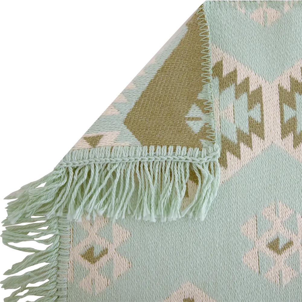 83518851 Коврик Ctim Килим 80x150 см акрил цвет бирюзовый 1913 B STLM-1366617  - Вид №4