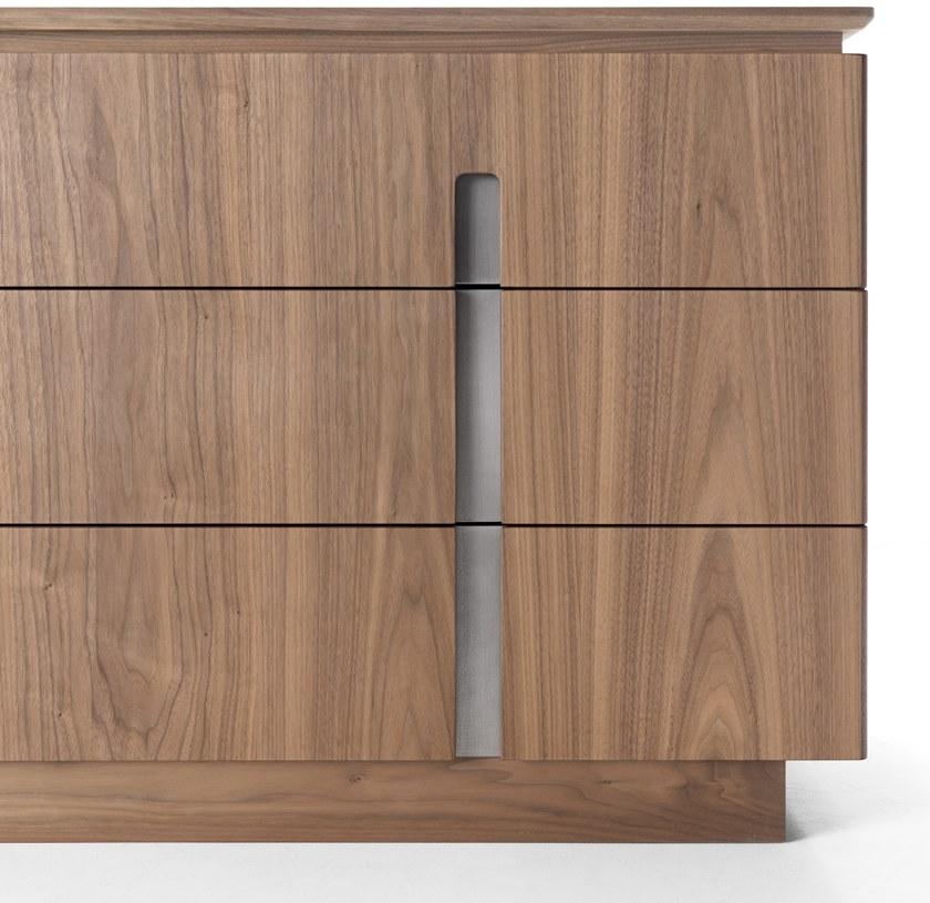 Arte Brotto Комод из орехового дерева со встроенными ручками Leonardo L313n - Вид №4