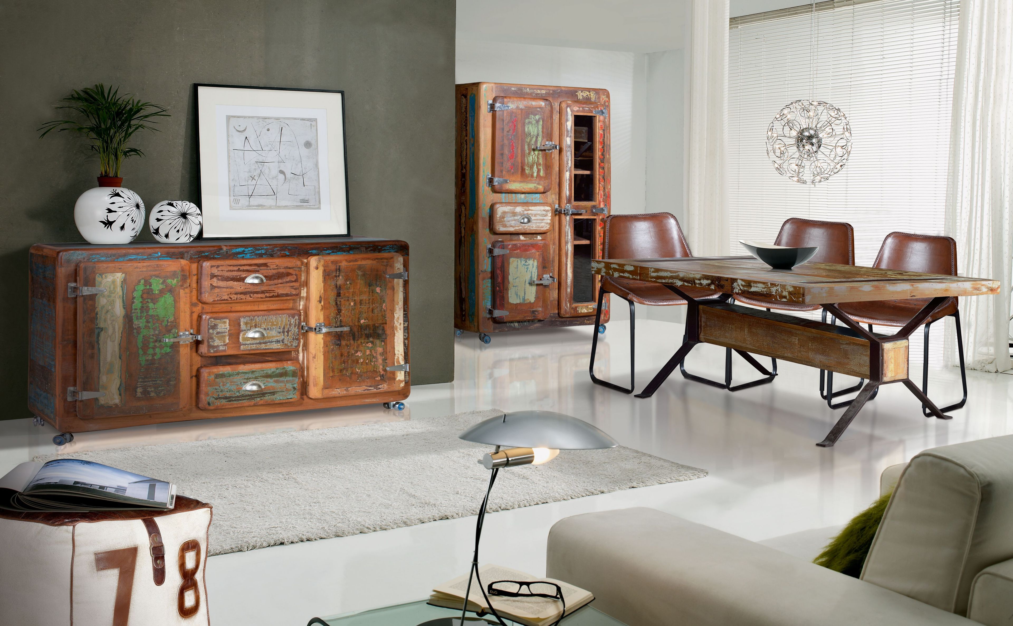 Деревянный прямоугольный стол Giner y Colomer холодильник ARCH-00119793 - Вид №1