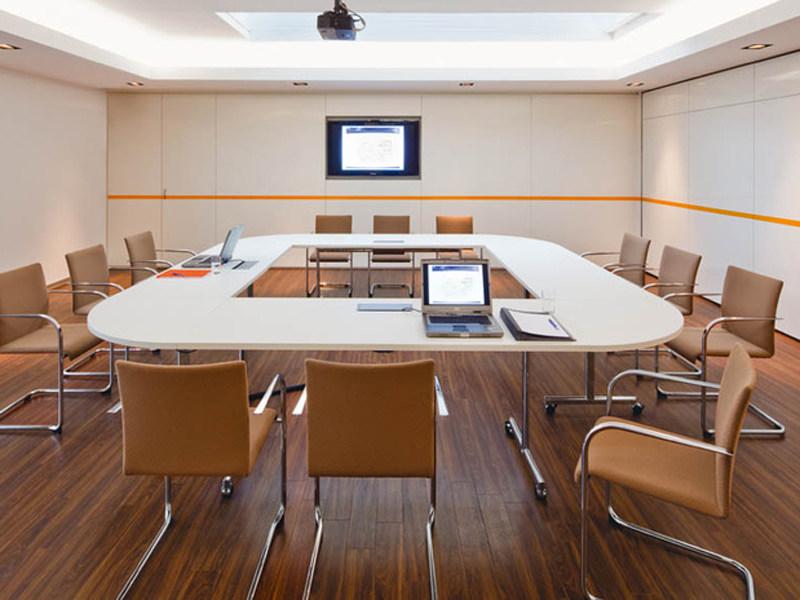 Brunner Складной прямоугольный стол для переговоров на колесиках Torino sun-id-1411156 - Вид №9