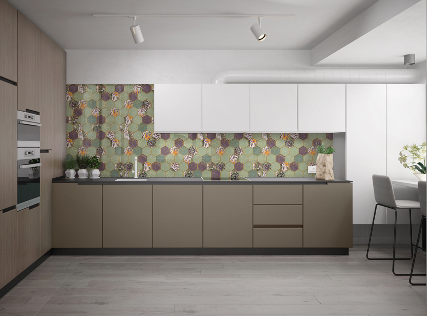 Стеновые панели - Тропики ларч LIGRON LIST146 2273 - Вид №2