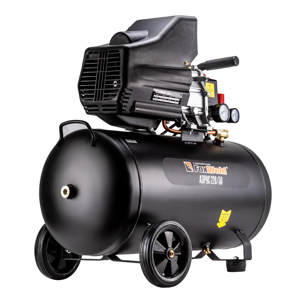 Масляный компрессор АЭРУС 50л с производительностью 220 л/мин 15308761 STLM-0005672 - Вид №4