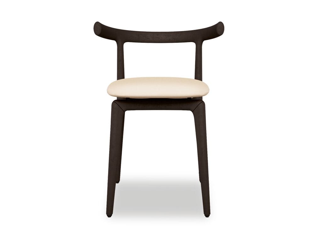 Стул из массива дерева с мягким сиденьем Baxter Himba ARCH-00043488 - Вид №1