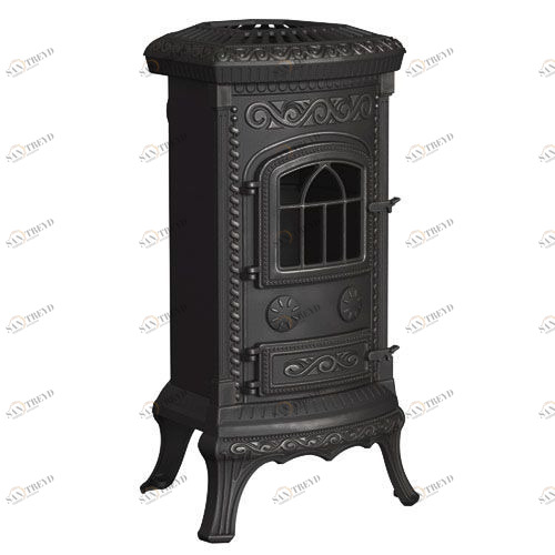 Чугунная печь NORDflam PLATO черный 4464