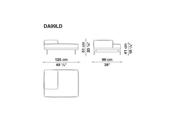 3-местный тканевый диван B&B Italia док ARCH-00033457 - Вид №99