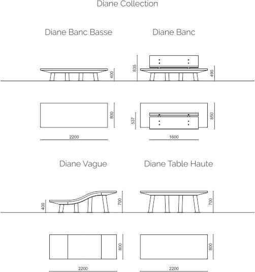 Metalco Модульная скамья в хпк Stile molecular concrete sun-id-1402702 - Вид №4