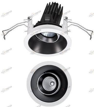 iGuzzini Круглый регулируемый точечный светильник для подвесных потолков Laser sun-id-1459268