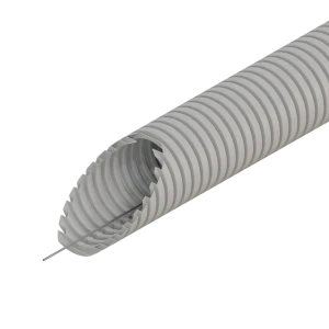 Труба гофрированная Экопласт HFFR D40 мм 20 м цвет серый