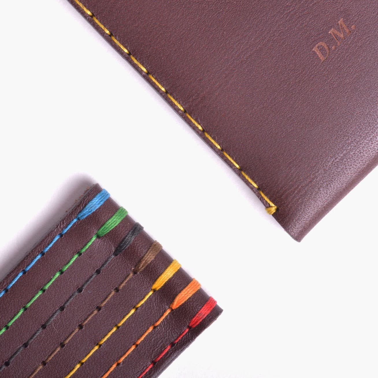 W107CHES Кошелек Winston Travel - каштановый Wingback  - Вид №5