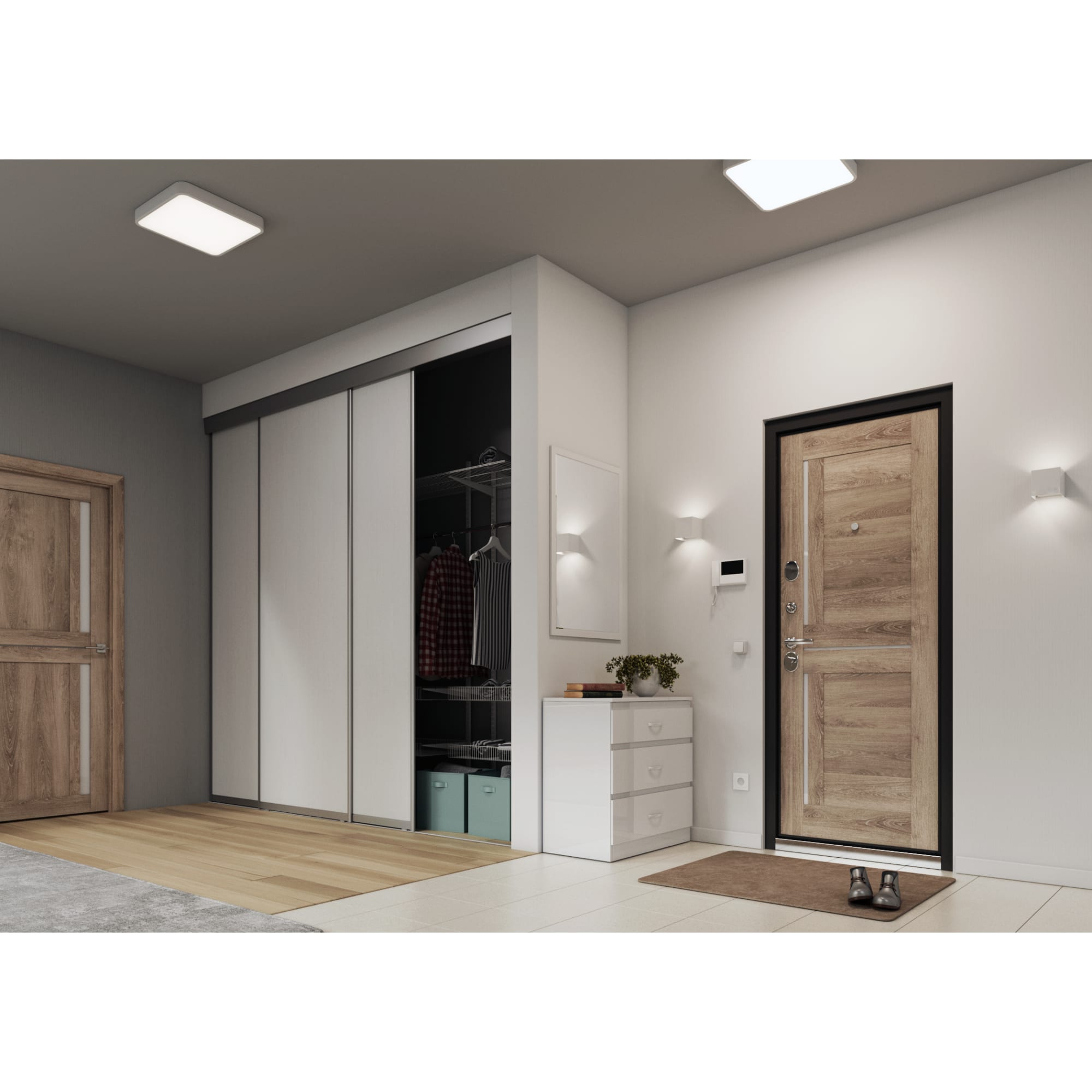 18056580 Плечики дерево цвет белый, 6 шт Santreyd  - Вид №3