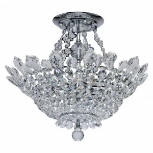 Потолочный светильник MW-Light Патриция 1 447010706 MW-LIGHT ДИЗАЙНЕРСКИЕ 201813 Прозрачный;серебро