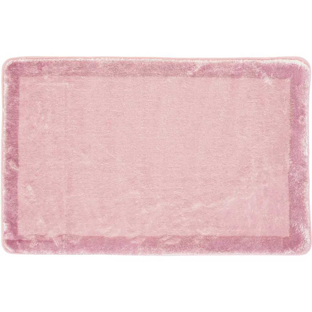 Коврик для ванной Vidage Кашемир №5 50x80 см цвет розовый STLM-2130839