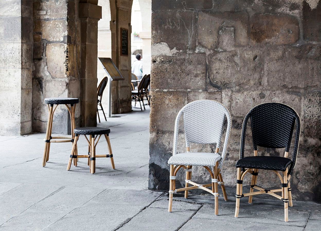 Табурет из ротанга и ArtFibre® с подставкой для ног Sika Design Affäire ARCH-00084618 - Вид №4