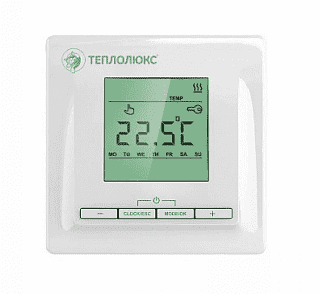 Термостат TP 515 ТЕПЛОЛЮКС цифровой с дисплеем белый