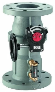 CALEFFI Балансировочный клапан фланцевый с расходомером
