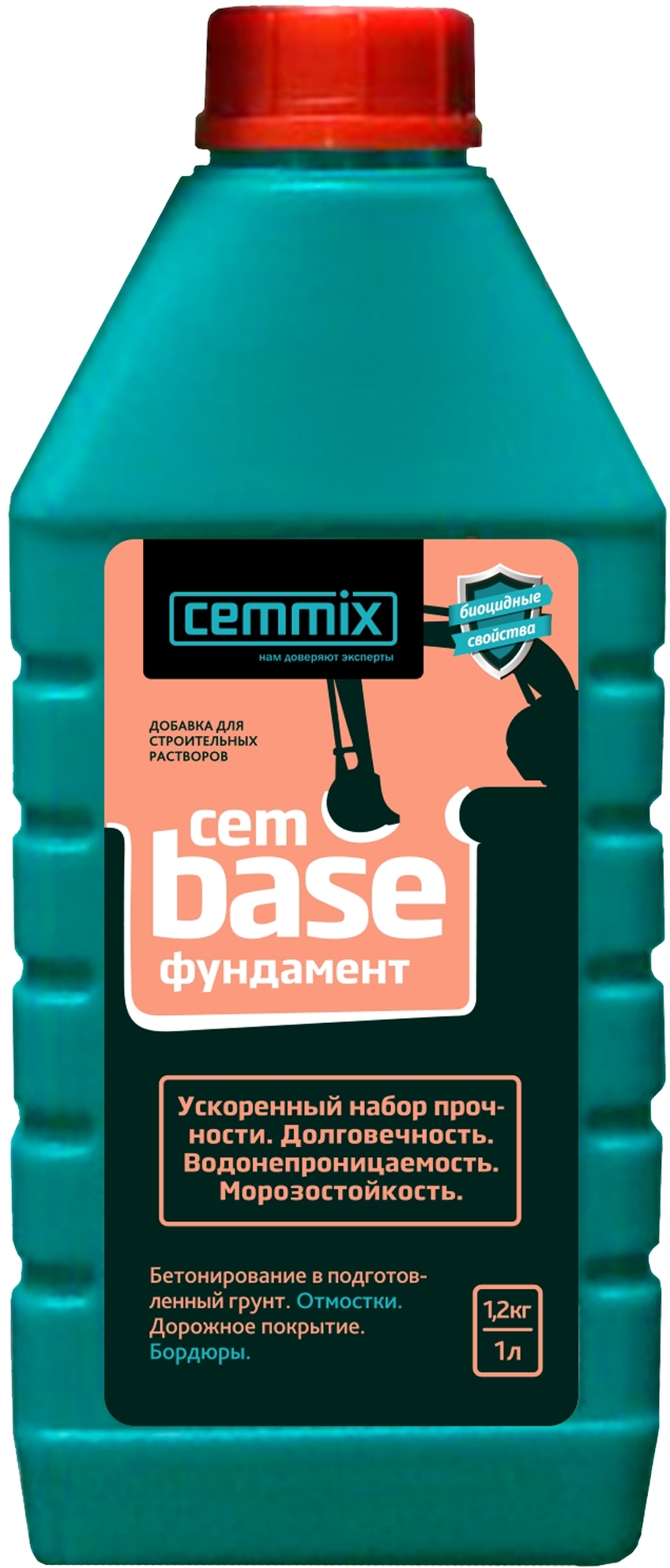 18585220 Добавка для фундамента CemBase, 1 л STLM-0011560 CEMMIX
