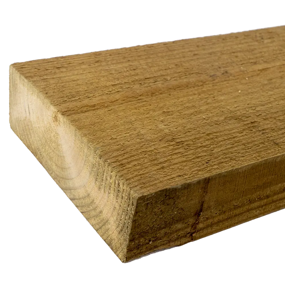 Доска нестроганая импрегнированная 100x200x6000 мм хвоя РУСШПАЛА STLM-2048273