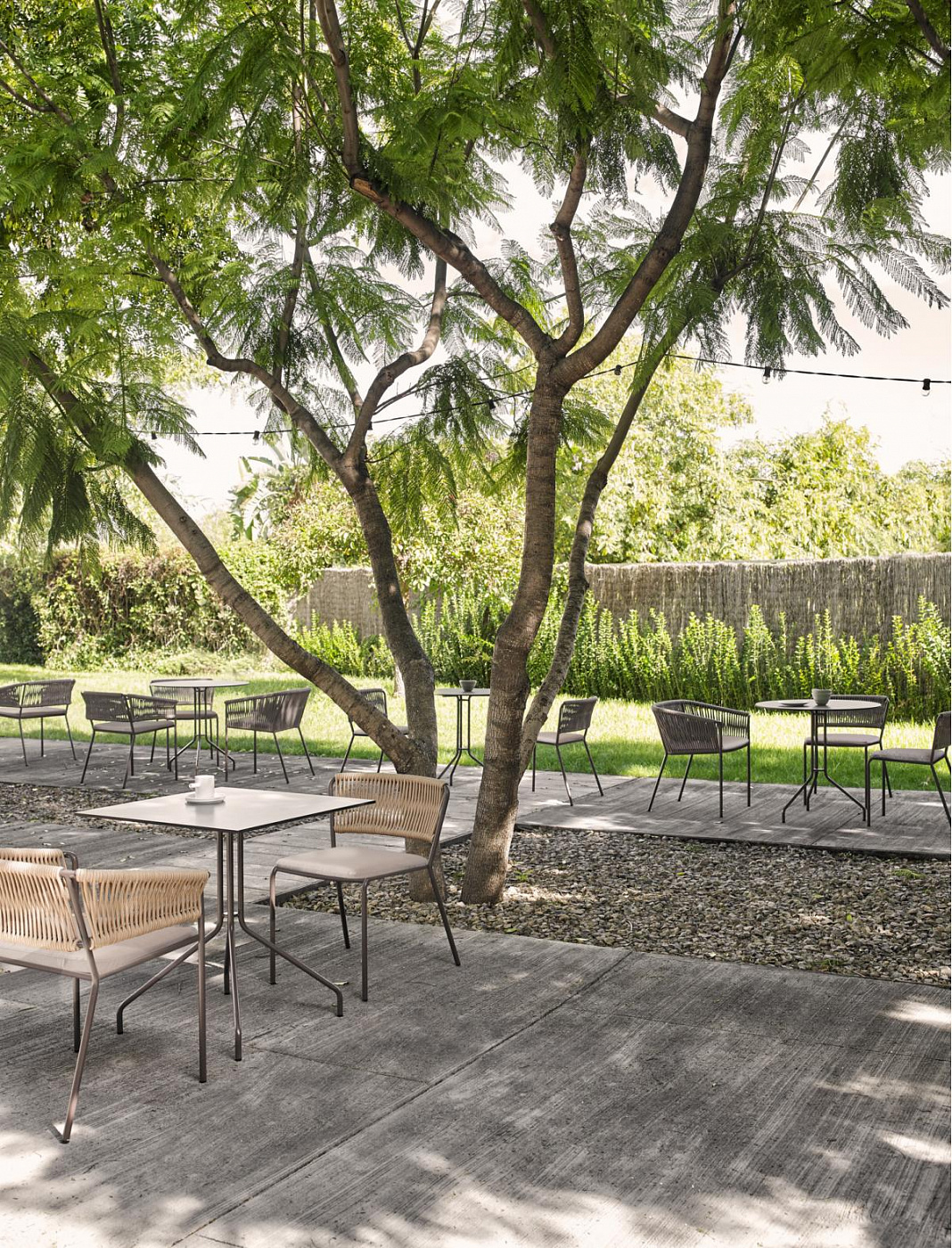 107243 Обеденный стол со столешницей Compact 80 х 80 см Point Weave POINT1920  - Вид №1