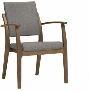 PIAVAL Штабелируемый тканевый стул с подлокотниками Mamy | contract 66-14/1 | 66-14/1n