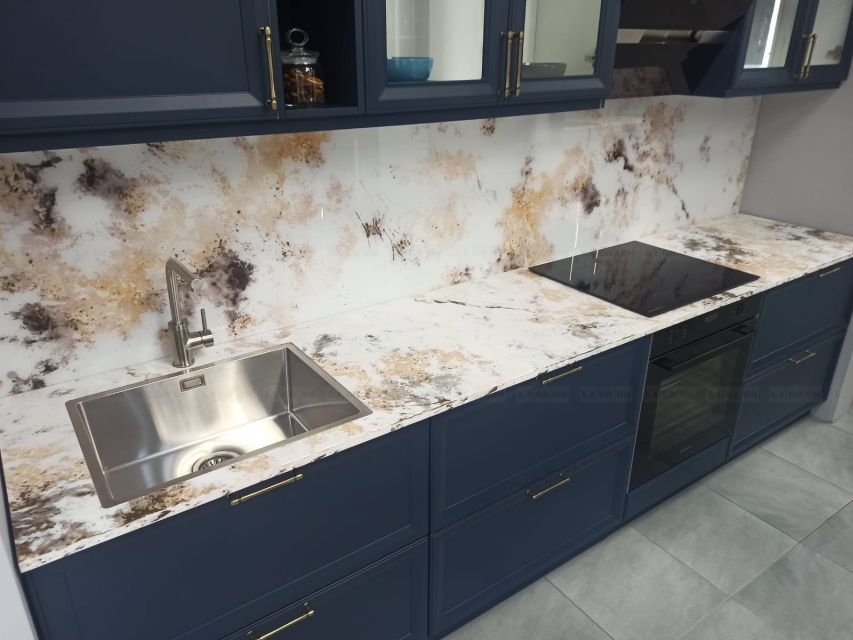 Столешницы для кухни - Натуцци марбело / 20 мм LIGRON LIST219 1885 - Вид №13