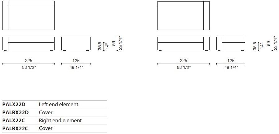 Cappellini Съемный диван Panda sun-id-1415895 - Вид №13
