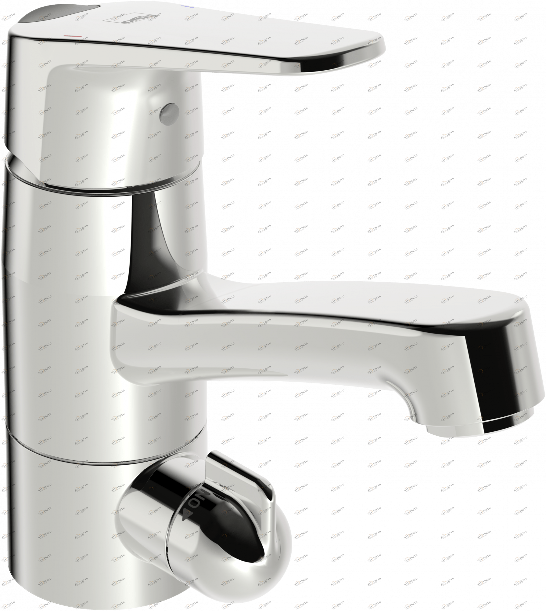 Oras 1813G Смеситель для умывальника с клапаном 1813G Vega Хром 