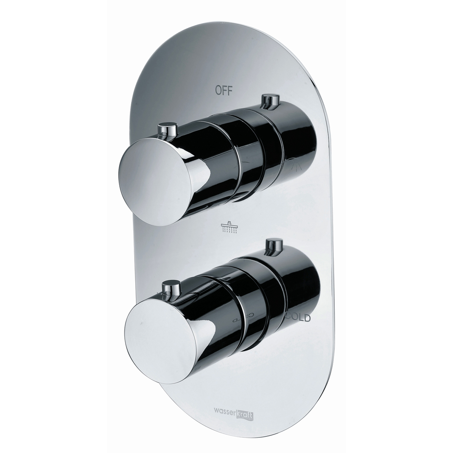 4844 Thermo Berkel Термостатический смеситель для ванны и душа WasserKRAFT Berkel 4800  - Вид №3