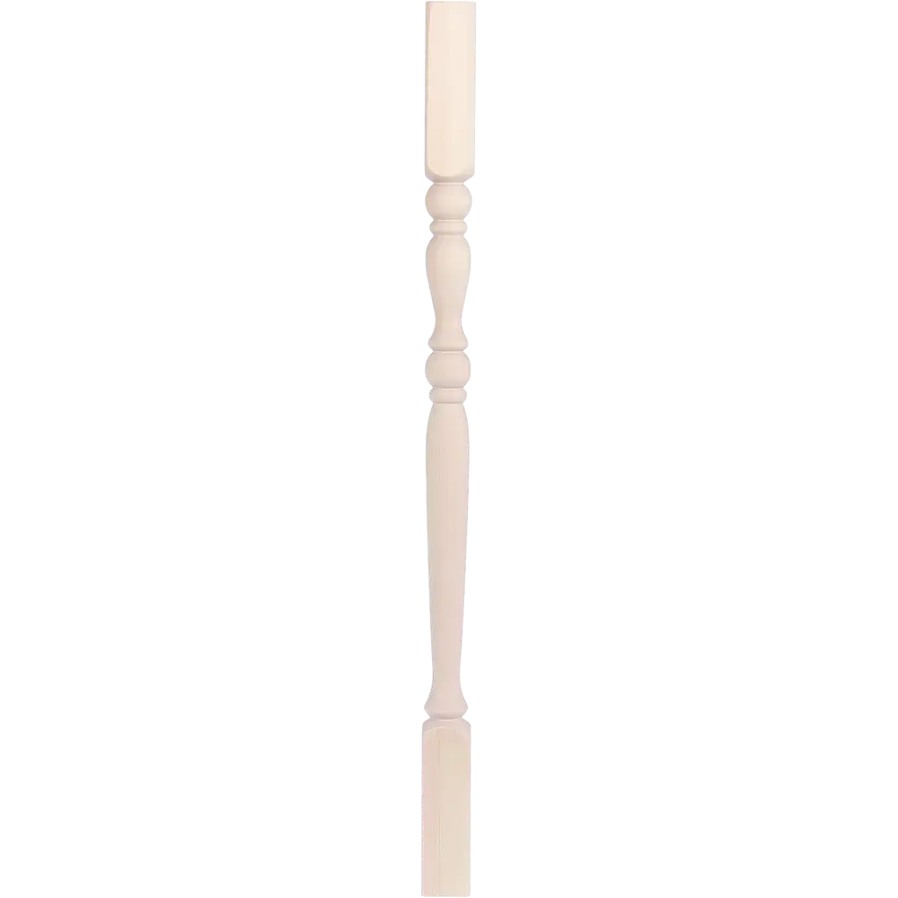 Балясина сращенная хвоя сорт Экстра точёная 50x50x900 мм 81990102 STLM-2131587 Santreyd Яблоко - Вид №4