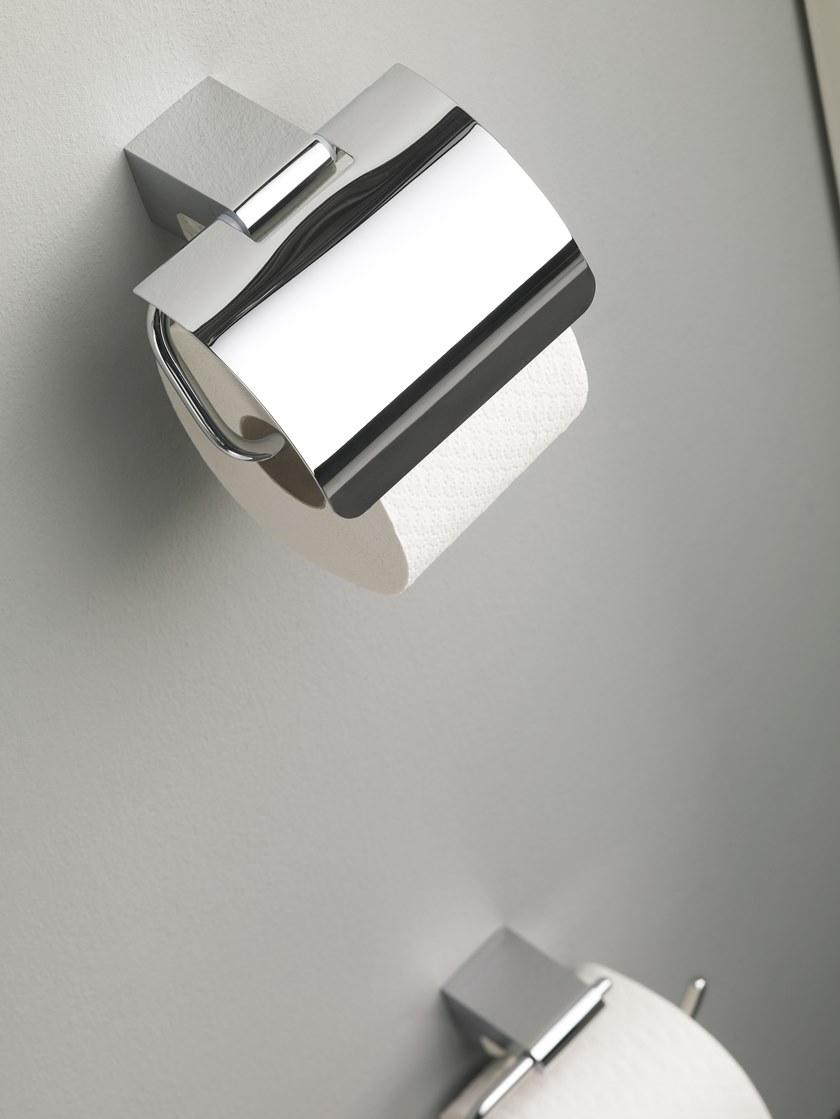 Emco Bad Держатель металлического рулона с крышкой Mundo 3300 001 00 - Вид №2