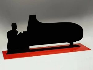 Mirabili Крашеная металлическая скульптура Mirabili arte d'abitare