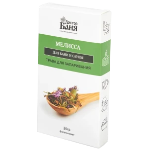 Трава для запаривания Доктор Баня Мелисса