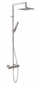 01-1222E-CR CARIMALI Телескопическая Extreme Square, душевая лейка Extreme