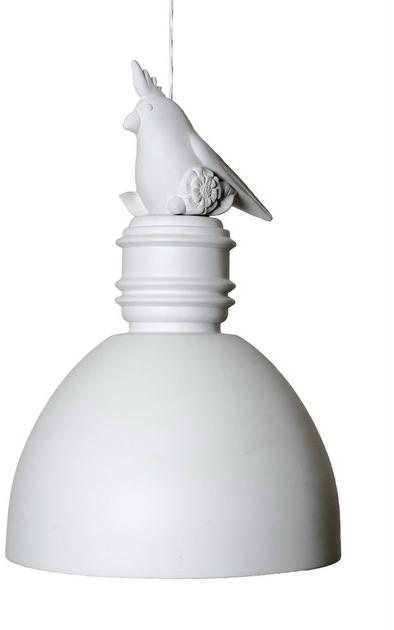 Karman Керамическое украшение для светильника в виде волнистого попугайчика Via rizzo 7 sun-id-1424785 - Вид №3