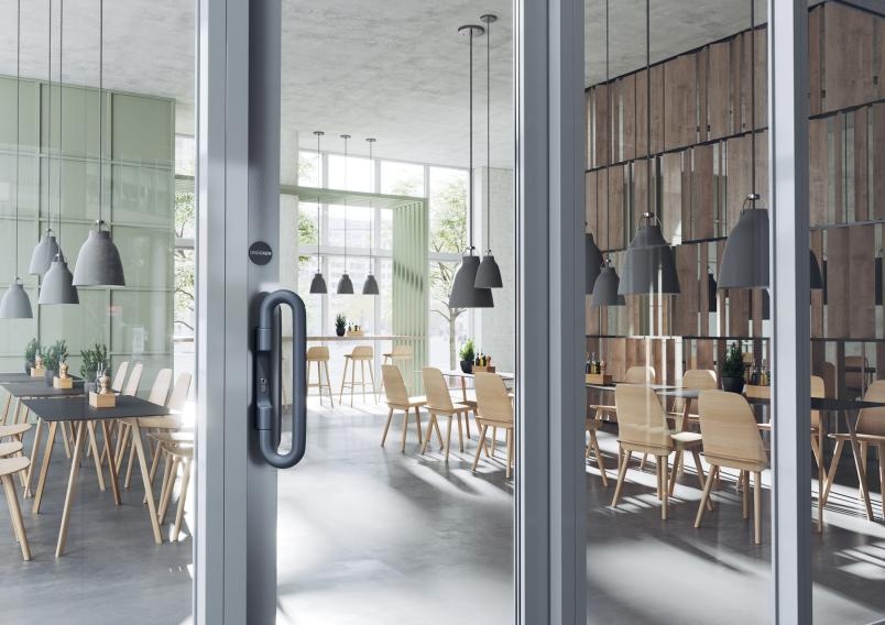 111PBDG02 набор ручек HEWI Beschläge für Außentüren  - Вид №6