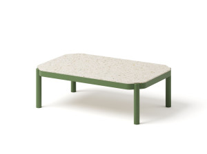 Алюминиевый прямоугольный журнальный столик