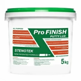 Шпатлевка финишная STENOTEK LUX / Стенотек Люкс 5кг