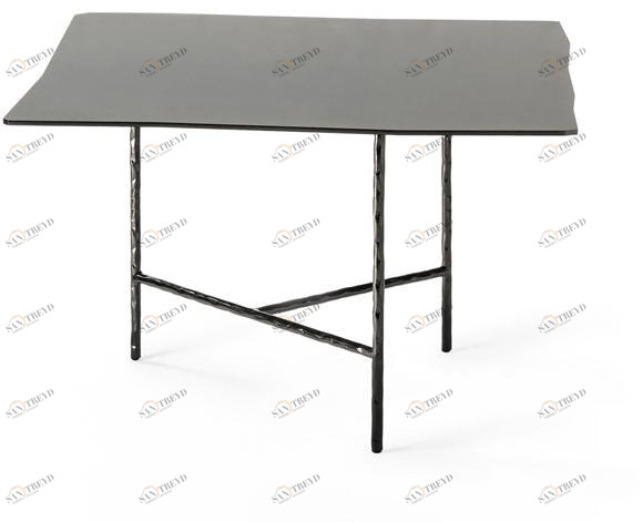 Opinion Ciatti Квадратный журнальный столик из стали и кованого железа sun-id-1463354