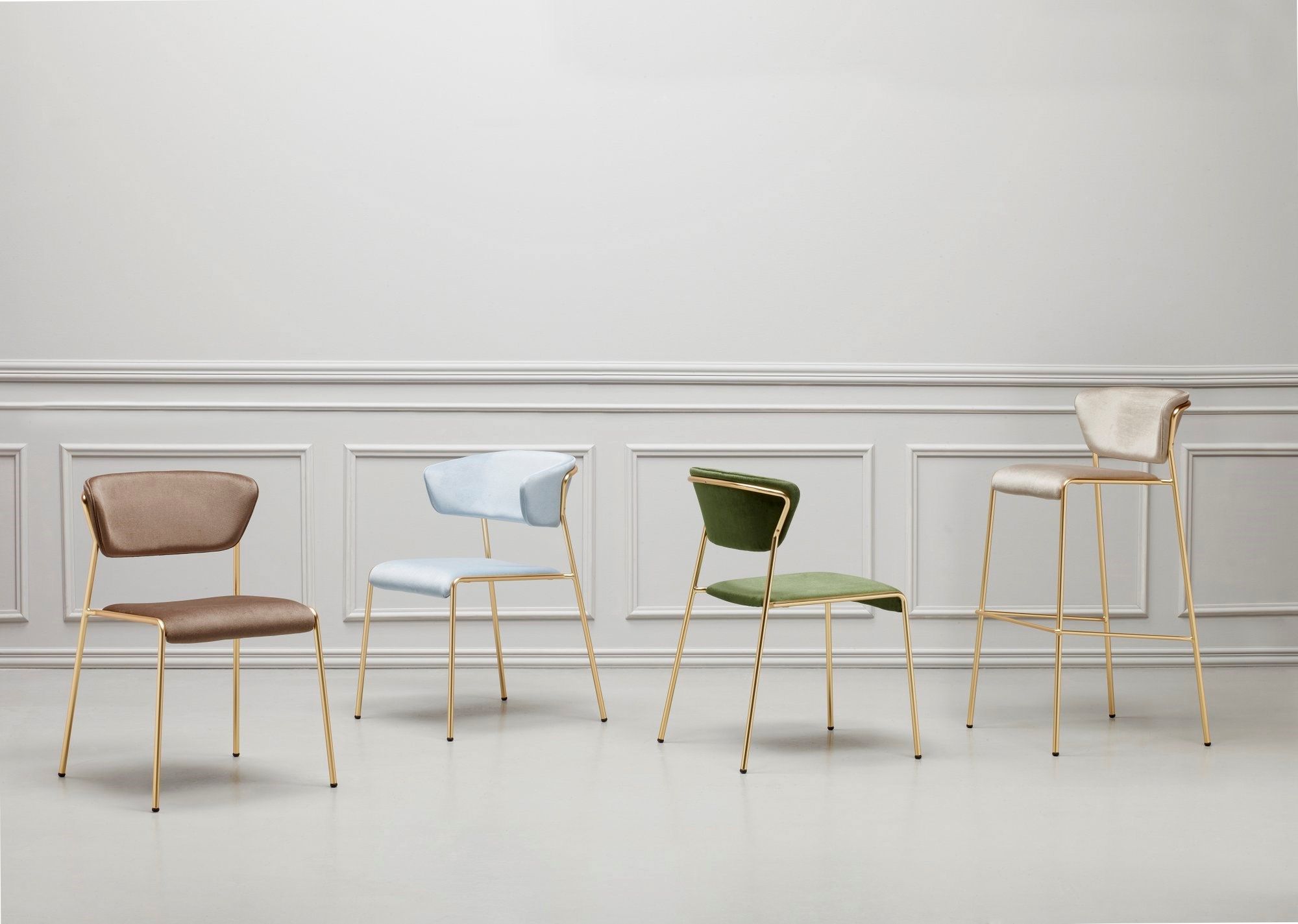 Высокий мягкий стул S-CAB Лиза ARCH-00026704 - Вид №4