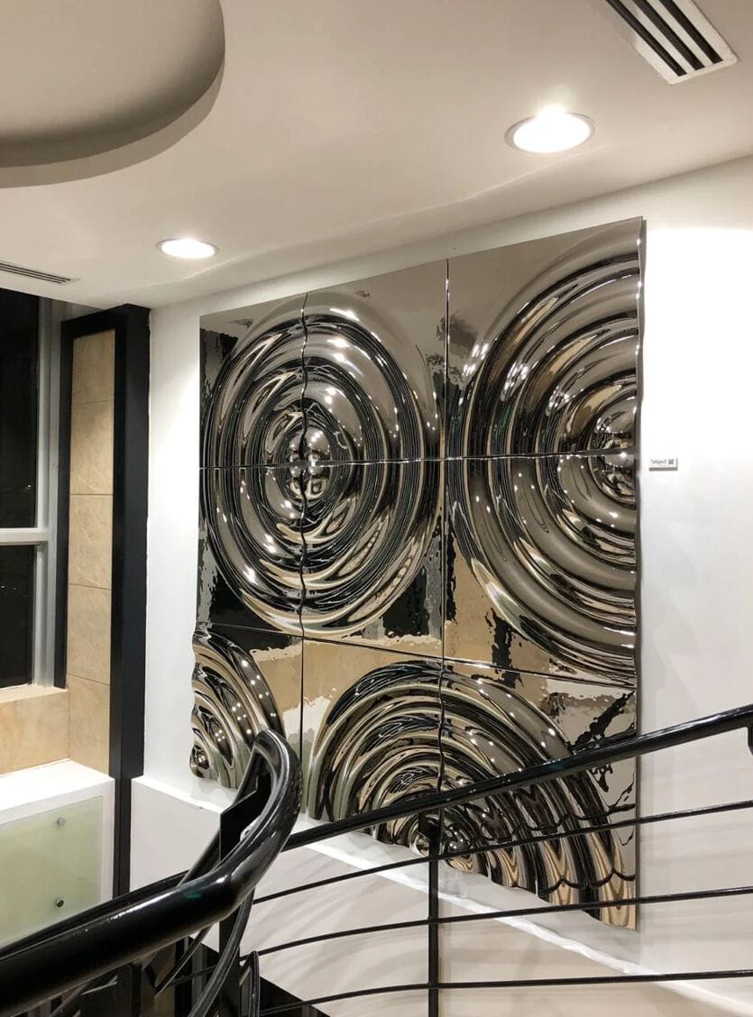 Декоративный предмет стеклянной стены PlusObject Interference ARCH-00019996 - Вид №5