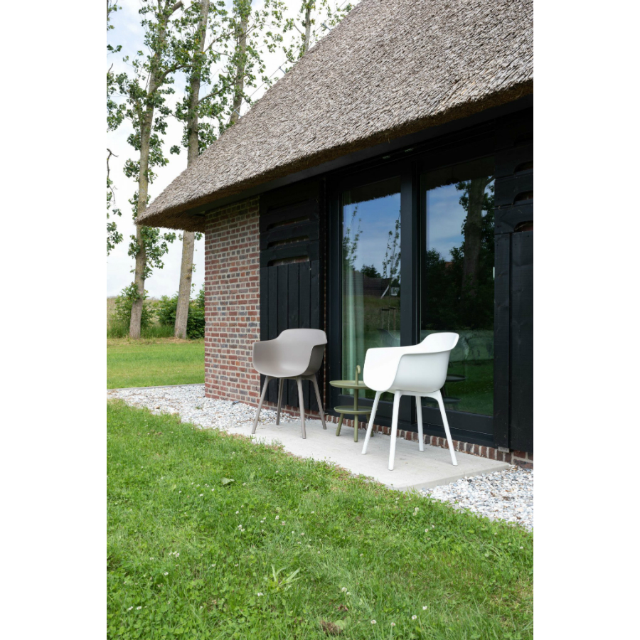 Кресло Mae, белое White Label Living 1200163 - Вид №4