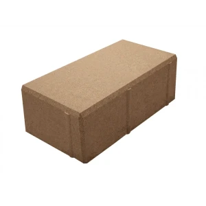 Плитка тротуарная Призма 200x100x80 мм цвет коричневый 85263201 STLM-2035410