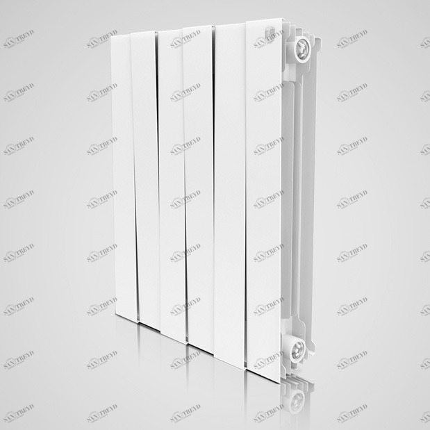 Радиатор биметаллический Royal Thermo PianoForte Bianco Traffico (белый)  - 12 секций sun-id-646039