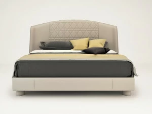 HUGUES CHEVALIER Двуспальная кровать с мягким изголовьем Paris